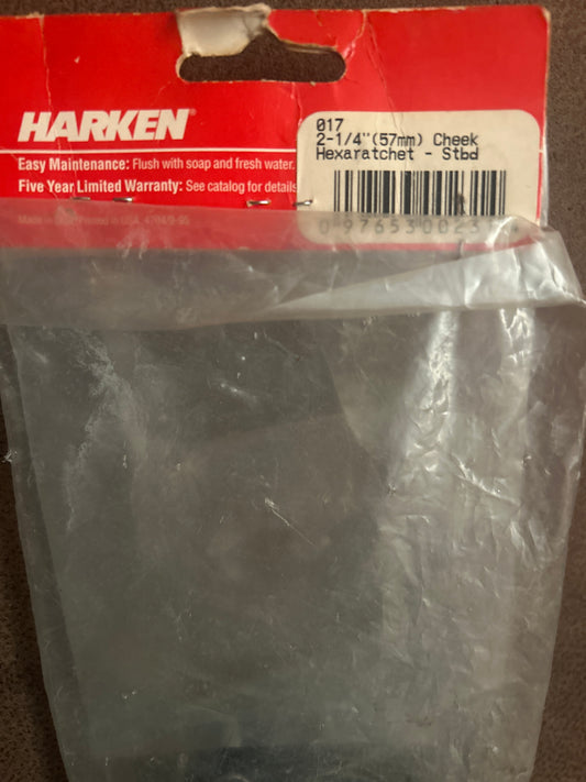 Harken - 57mm - Cheek Hexarschet - Stbd