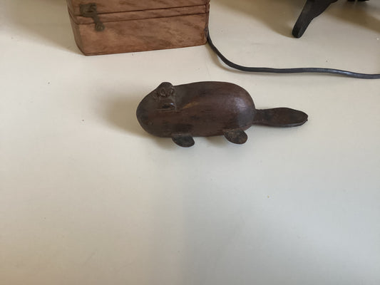 Antique Beaver Decoy